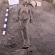A human burial found within the city.